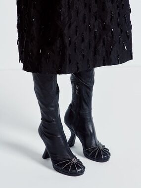 Christian Dior AW23/24 Runway Boots by Maria Grazia Chiuri